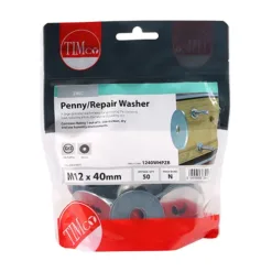 Alternative view of Penny / Repair Washers DIN9054 Silver - M12 x 40