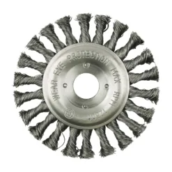 Alternative view of Wheel Brush Twisted Knot Steel Wire - 125mm