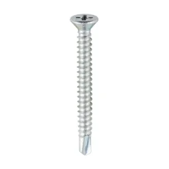 Window Fabrication Screws Countersunk PH Self-Tapping Self-Drilling Point Zinc - 3.9 x 38