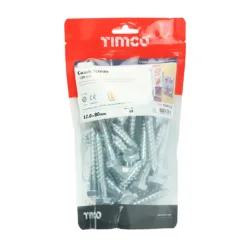 Alternative view of Coach Screws Hex Head Silver - 12.0 x 80