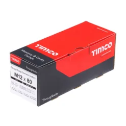 Alternative view of Throughbolts Silver - M12 x 80