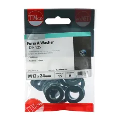 Alternative view of Form A Washers DIN125-A Silver - M12