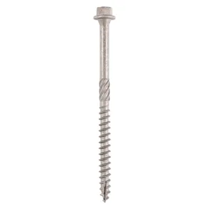 Timber Screws Hex Flange Head A4 Stainless Steel - 6.7 x 150