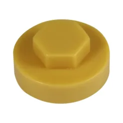 Hex Head Cover Caps Bamboo - 16mm