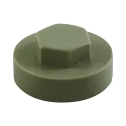 Hex Head Cover Caps Svelte Grey - 16mm