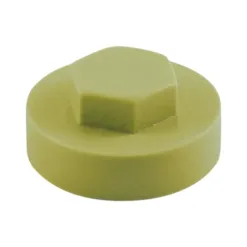 Hex Head Cover Caps Moorland Green - 16mm