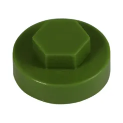 Hex Head Cover Caps Sage - 16mm