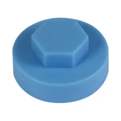 Hex Head Cover Caps Cornflower - 16mm