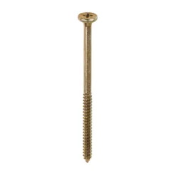 Element Screws Shallow Pan Countersunk PH Self-Tapping Thread AB Point Yellow - 4.8 x 80