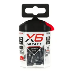 Alternative view of X6 Impact Phillips Driver Bit - No.1 x 25