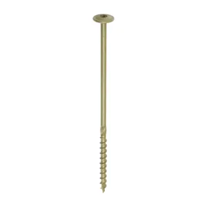 Wafer Head Exterior Green Timber Screws - 8.0 x 200