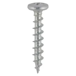 Window Fabrication Screws Friction Stay Shallow Pan Countersunk PH Single Thread Gimlet Tip Stainless Steel - 4.3 x 16