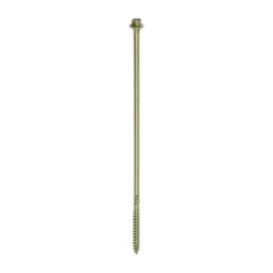 Timber Screws Hex Flange Head Exterior Green - 6.7 x 225