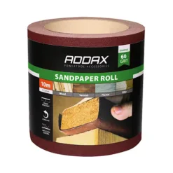 Alternative view of Sandpaper Roll 60 Grit Red - 115mm x 10m