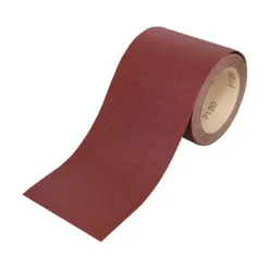Sandpaper Roll 120 Grit Red - 115mm x 10m
