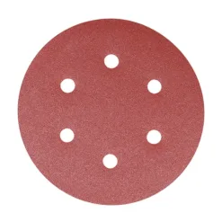 Random Orbital Sanding Discs 180 Grit Red - 150mm