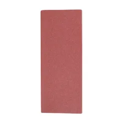 1/3 Sanding Sheets 120 Grit Red Unpunched - 93 x 230mm