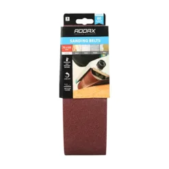 Alternative view of Sanding Belts 80 Grit Red - 75 x 533mm