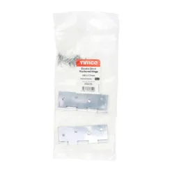 Alternative view of Double Washered Brass Hinges Polished Chrome - 102 x 67