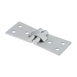 Counter Flap Brass Hinges Satin Chrome - 100 x 40