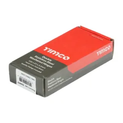 Alternative view of Double Stainless Steel Washered Brass Hinges Polished Chrome - 102 x 67