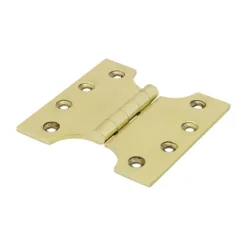 Parliament Brass Hinges Polished Brass - 102 x 100