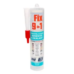 9 In 1 Adhesive & Sealant Crystal Clear - 290ml