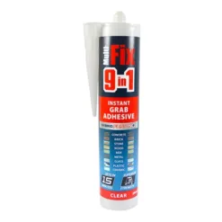 9 in 1 Instant Grab Adhesive Clear - 290ml