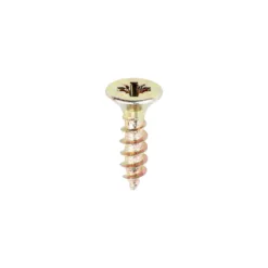 Classic Multi-Purpose Countersunk Gold Woodscrews - 3.0 x 12