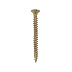 Classic Multi-Purpose Countersunk Gold Woodscrews - 3.0 x 35