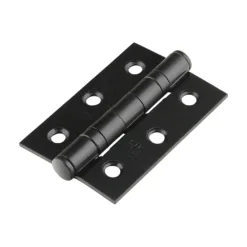 Ball Bearing Hinges Grade 7 Steel Epoxy Black - 76 x 51 x 2.2