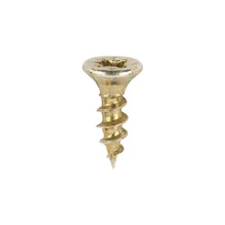 C2 Strong-Fix Multi-Purpose Premium Countersunk Gold Woodscrews - 3.5 x 12