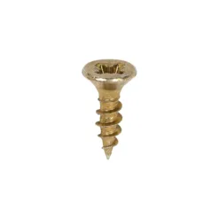 Classic Multi-Purpose Countersunk Gold Woodscrews - 3.5 x 12