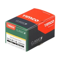 Alternative view of Classic Multi-Purpose Pan Head Gold Woodscrews - 3.5 x 25