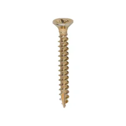 Classic Multi-Purpose Countersunk Gold Woodscrews - 3.5 x 30