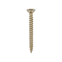 Classic Multi-Purpose Countersunk Gold Woodscrews - 3.5 x 35