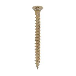 C2 Strong-Fix Multi-Purpose Premium Countersunk Gold Woodscrews - 3.5 x 40