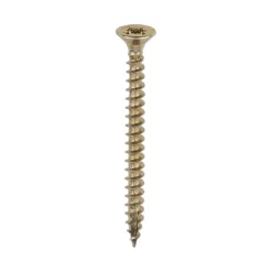 Classic Multi-Purpose Countersunk Gold Woodscrews - 3.5 x 40