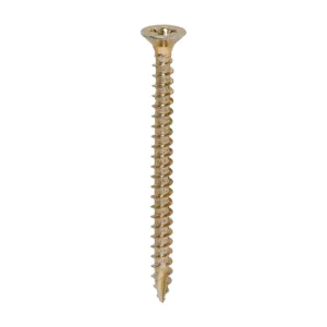 Classic Multi-Purpose Countersunk Gold Woodscrews - 3.5 x 45