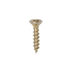 Solo Countersunk Gold Woodscrews - 4.0 x 20