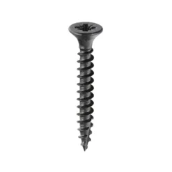 Classic Multi-Purpose Countersunk Black Woodscrews - 4.0 x 30