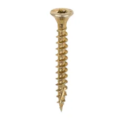 C2 Clamp-Fix Multi-Purpose Premium Countersunk Gold Woodscrews - 4.0 x 35