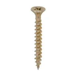C2 Strong-Fix Multi-Purpose Premium Countersunk Gold Woodscrews - 4.0 x 35