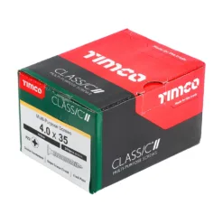 Alternative view of Classic Multi-Purpose Countersunk Gold Woodscrews - 4.0 x 35