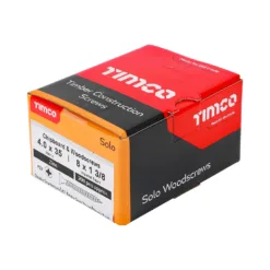 Alternative view of Solo Countersunk Silver Woodscrews - 4.0 x 35