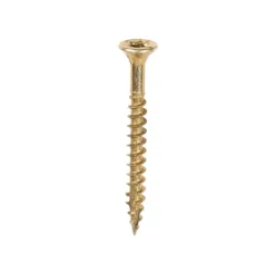 C2 Clamp-Fix Multi-Purpose Premium Countersunk Gold Woodscrews - 4.0 x 40