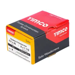 Alternative view of Solo Countersunk Silver Woodscrews - 4.0 x 40