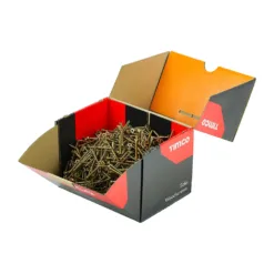 Solo Countersunk Gold Woodscrews - 4.0 x 50