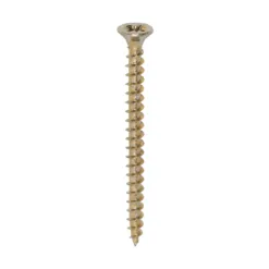 Alternative view of Solo Countersunk Gold Woodscrews - 4.0 x 50