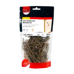 Alternative view of Solo Countersunk Gold Woodscrews - 4.0 x 60